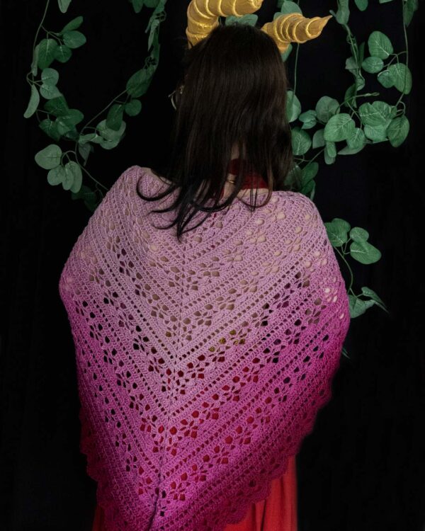 Châle "ode à l'amour"