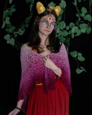 Châle "ode à l'amour"