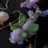 Dragonnet fleuri dans son oeuf